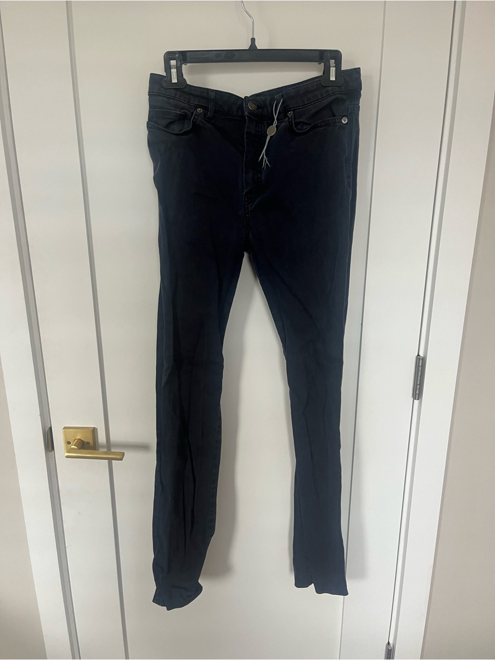 Purdey High-Rise Women's Skinny Jeans in Deep Navy